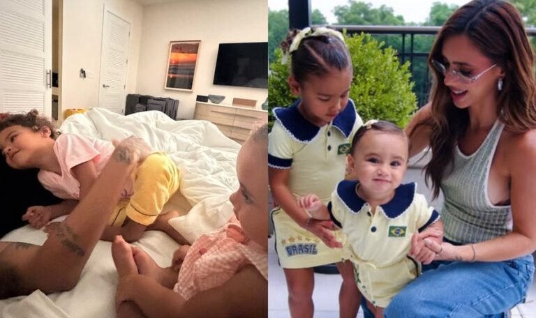 Bruna Biancardi mostra momento de Neymar com as filhas e revela bastidores da comemoração de 1 ano de Mel 47 mel (1)