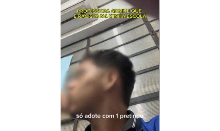 Professora de escola pública é flagrada fazendo comentário racista 48 viral professora declaração racista