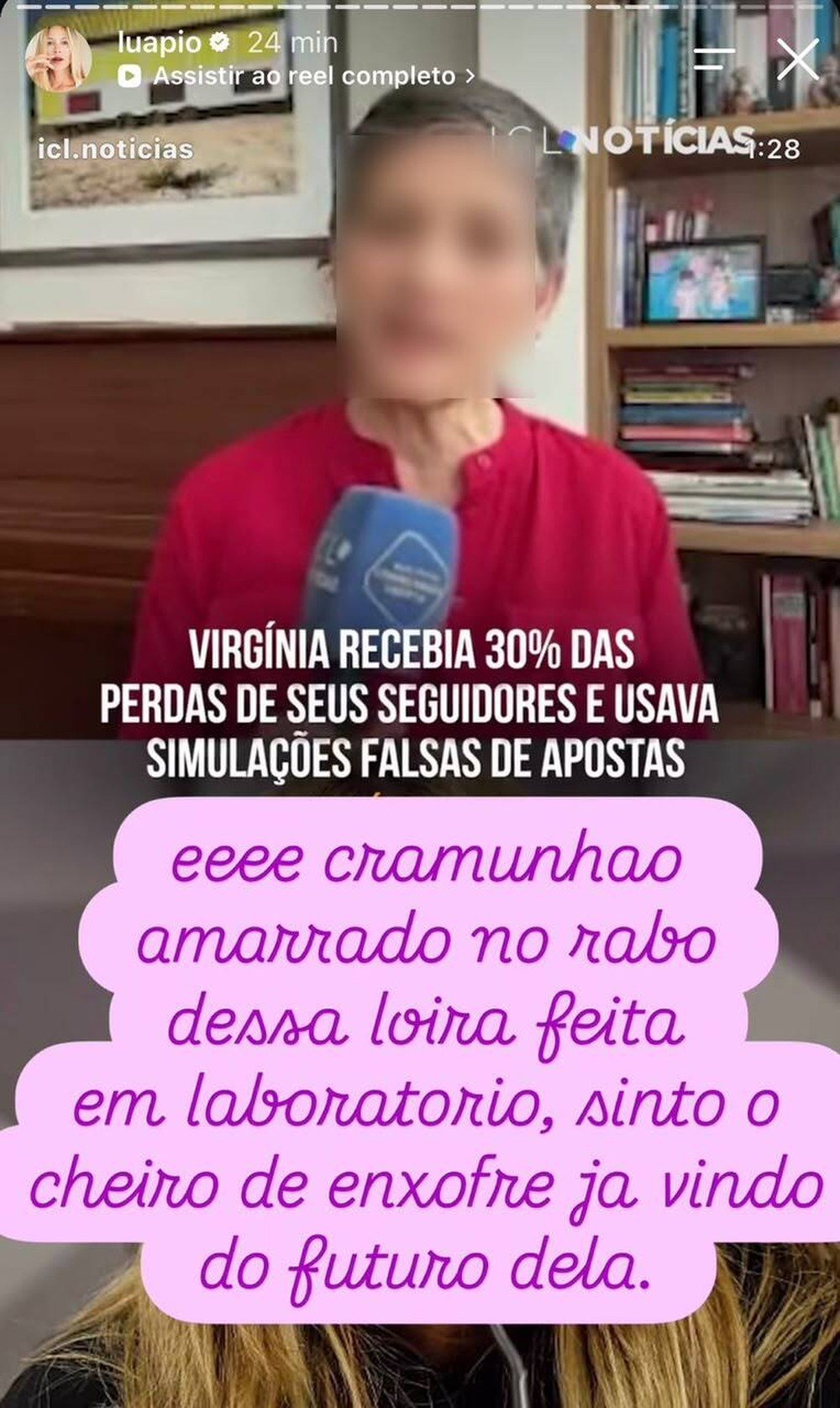 Luana Piovani volta a criticar Virginia e a chama de "loira feita em laboratório": "Sinto o cheiro de enxofre" 47 whatsapp image 2026 07 15 at 10.17.39 1 (1)