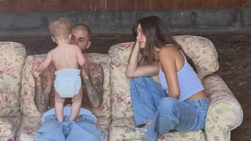 Hailey Bieber comemora 2 anos do filho com Justin Bieber