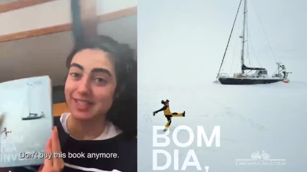 Tamara Klink pede que nao comprem seu livro