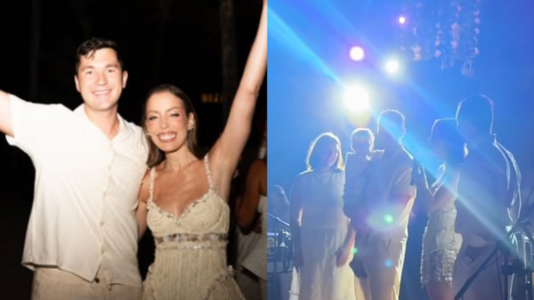 Fabiana Justus se emociona ao reencontrar doador de medula em festa na Bahia 1 fabiana justus reencontra doador medula
