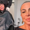 gretchen raspa cabelo ao vivo