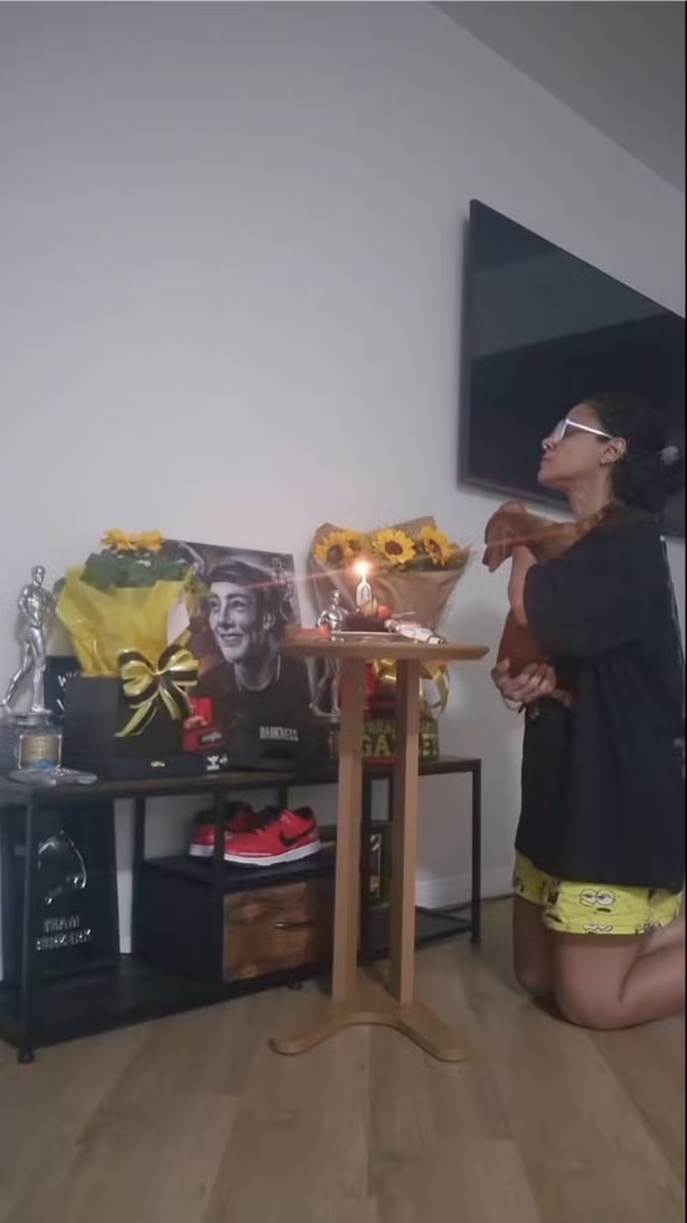 Mãe de Gabriel Ganley realiza 'festa' no dia em que o fisicuturista completaria 23 anos 47 image