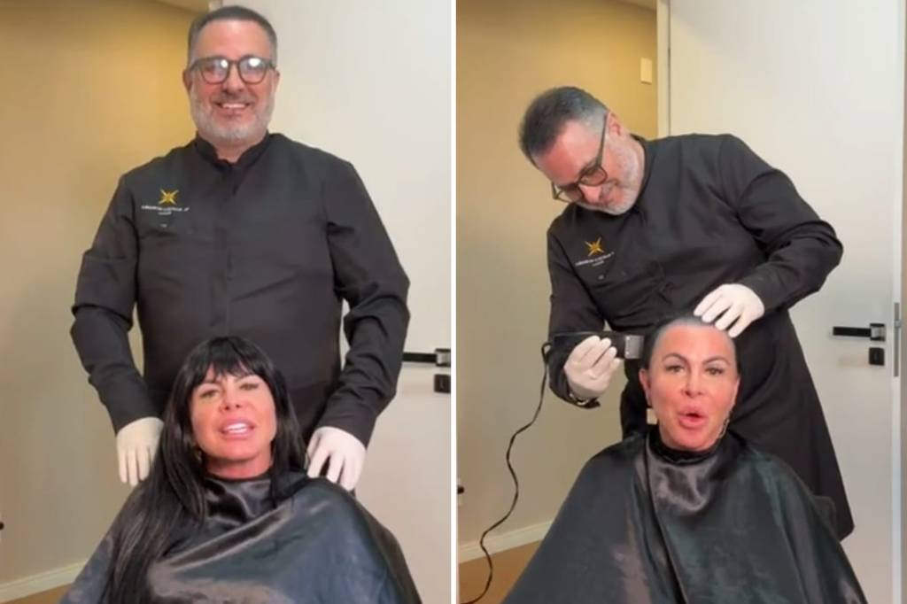 Gretchen raspa o cabelo ao vivo e surge irreconhecível; veja vídeo 47 image