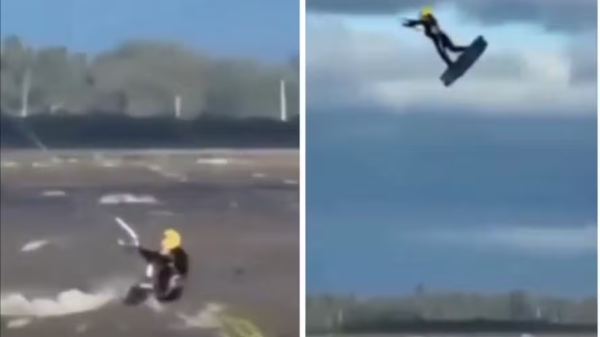 Vídeo: Atleta de kitesurf morre após acidente em manobra e namorada grava últimos momentos 41 image