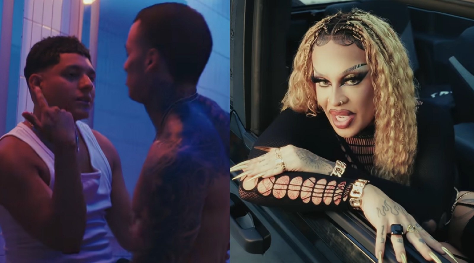 La Cruz lança clipe picante com Gloria Groove