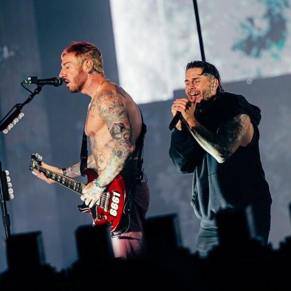 Avenged Sevenfold se apresenta no Palco Mundo durante o segundo dia do Rock in Rio 2026, em 5 de setembro - Foto: Alex Loch