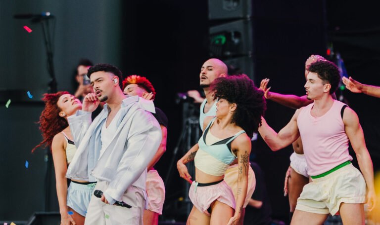 Pedro Sampaio se apresenta no Palco Mundo durante o sexto dia do Rock in Rio 2026, em 12 de setembro - Foto: @mangabeira