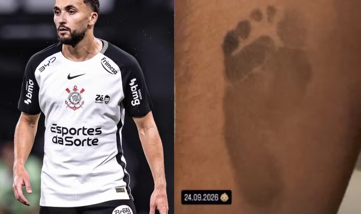 Jogador do Corinthians anuncia nascimento de filho com nome inédito no Brasil 45 Jogador do Corinthians anuncia nascimento de filho com nome inédito no Brasil