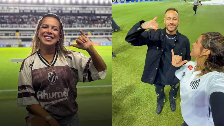 Neymar envia vídeo emocionante a torcedora do Santos com câncer antes de ela ser sedada