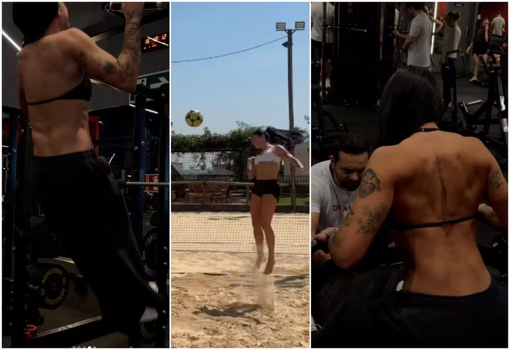 Ana Castela surpreende ao exibir costas musculosas: “Eles tão que tão” 46 Ana Castela surpreende ao exibir costas musculosas: “Eles tão que tão”
