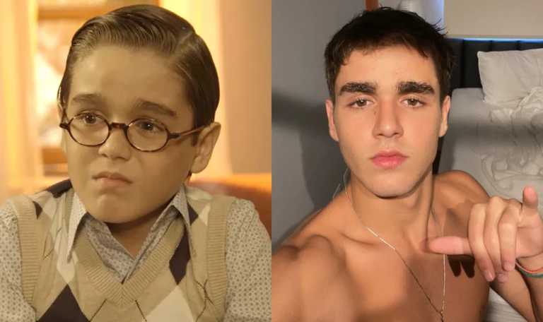 Lembra dele? Ator mirim da Globo, Xande Valois surpreende ao surgir saradão na web; veja 46 Lembra dele? Ator mirim da Globo, Xande Valois surpreende ao surgir saradão na web; veja