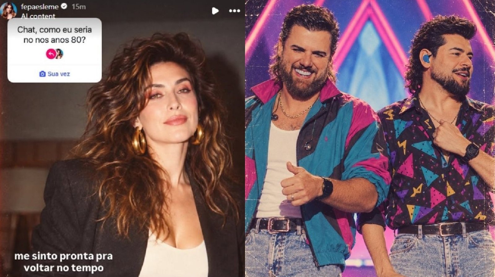 Trend transforma fotos atuais em versões inspiradas nos anos 80