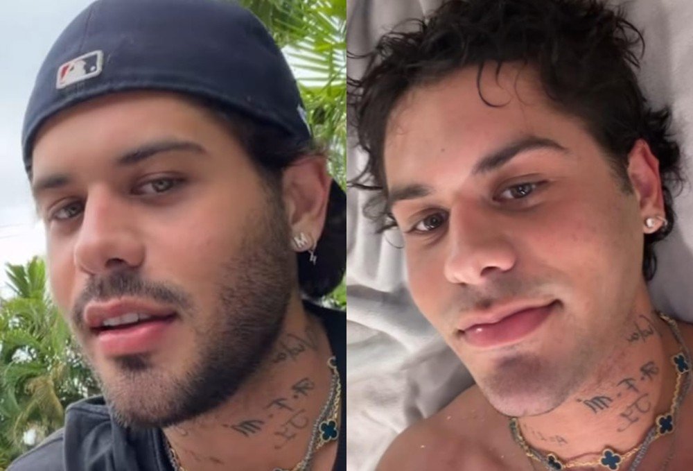 Zé Felipe sofre 'acidente' ao se barbear e mostra o resultado 46 Zé Felipe sofre 'acidente' ao se barbear e mostra o resultado