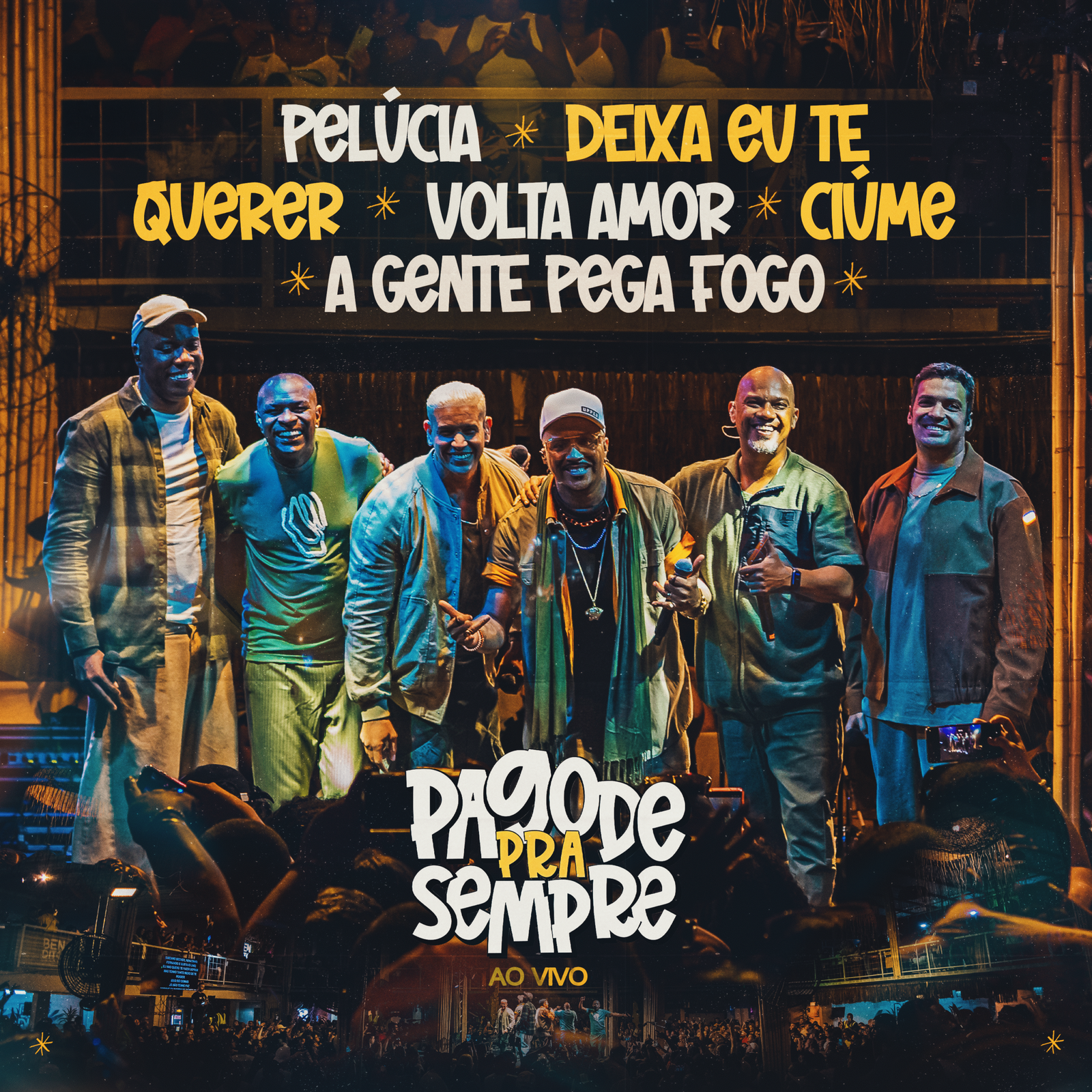 Pagode pra Sempre reúne sucessos dos anos 2000 em pot-pourri com ícones do gênero