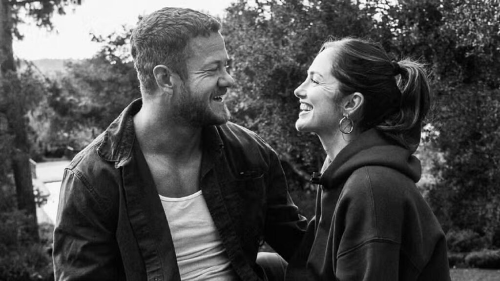 O cantor Dan Reynolds e a atriz Minka Kelly — Foto: Reprodução/Instagram