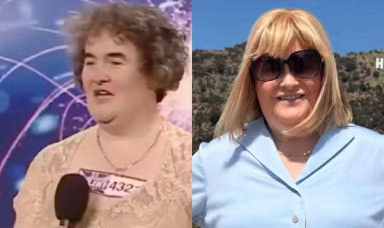 Susan Boyle aparece com novo visual 17 anos após sucesso em reality show