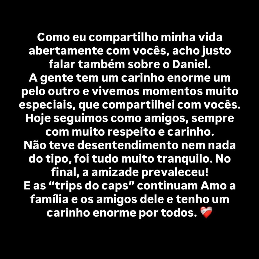 MC Daniel anuncia fim de affair com Lia Mendonça e incentiva romance da influenciadora com MC Poze 47 MC Daniel anuncia fim de affair com Lia Mendonça e incentiva romance da influenciadora com MC Poze