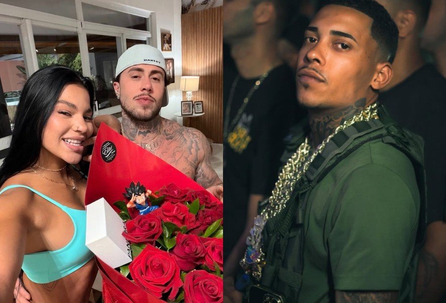 MC Daniel anuncia fim de affair com Lia Mendonça e incentiva romance da influenciadora com MC Poze
