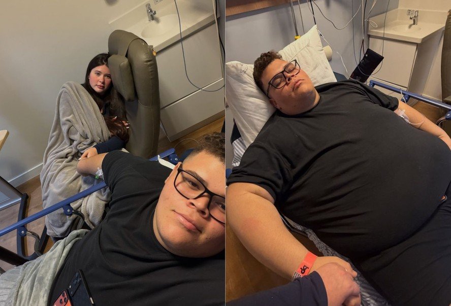 Gordão da XJ é levado às pressas ao hospital após urinar sangue