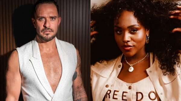 Diogo Nogueira vive affair com cantora fluminense; saiba quem 1 Diogo Nogueira e Wic Tavares - Fotos: Reprodução/ Instagram; Divulgação