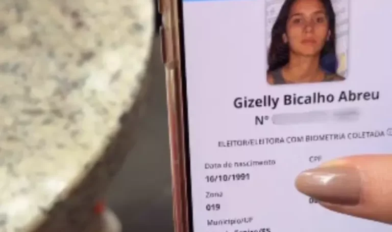 Influenciadora Gizelly Bicalho diz que teve o local de votação alterado para outro estado