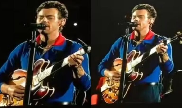 Vídeo: Harry Styles homenageia Liam Payne em show dois anos após a morte do amigo 47 Harry Styles canta música que compôs para Liam Payne — Foto: Reprodução/Instagram