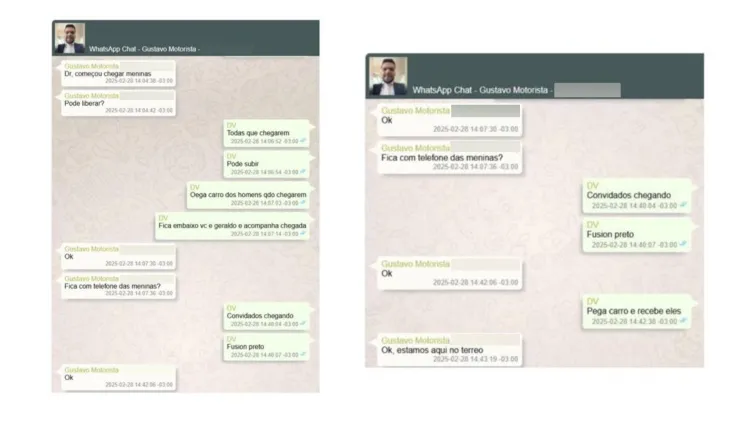 Mensagens no celular de Vorcaro citam “Kassio” e quarto reservado para ministro com "cinco meninas" 47 Mensagens no celular de Vorcaro citam “Kassio” e quarto reservado para ministro com "cinco meninas"