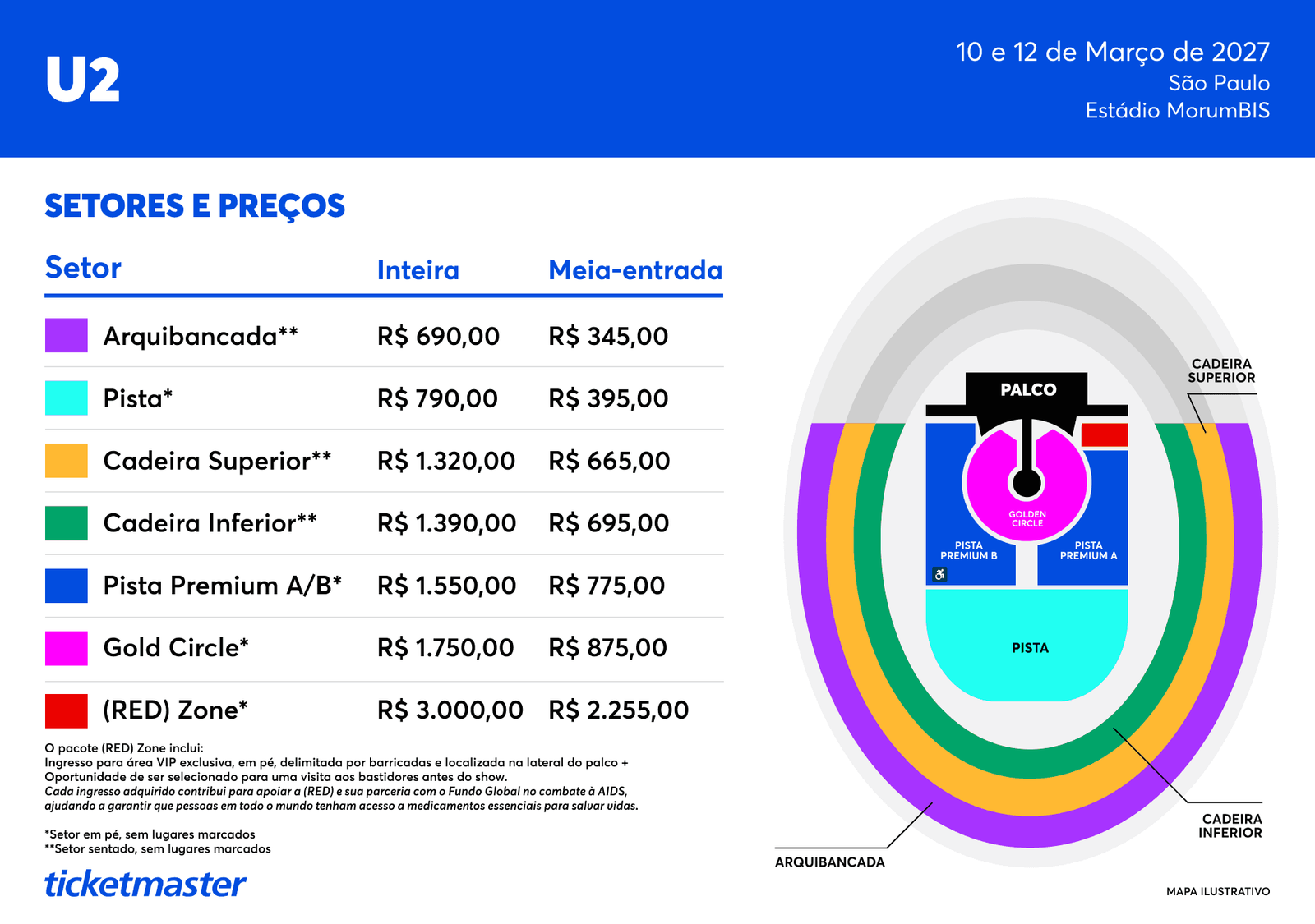 U2 anuncia shows em São Paulo em 2027; confira datas, preços e como comprar ingressos 47 U2 anuncia shows em São Paulo em 2027; confira datas, preços e como comprar ingressos