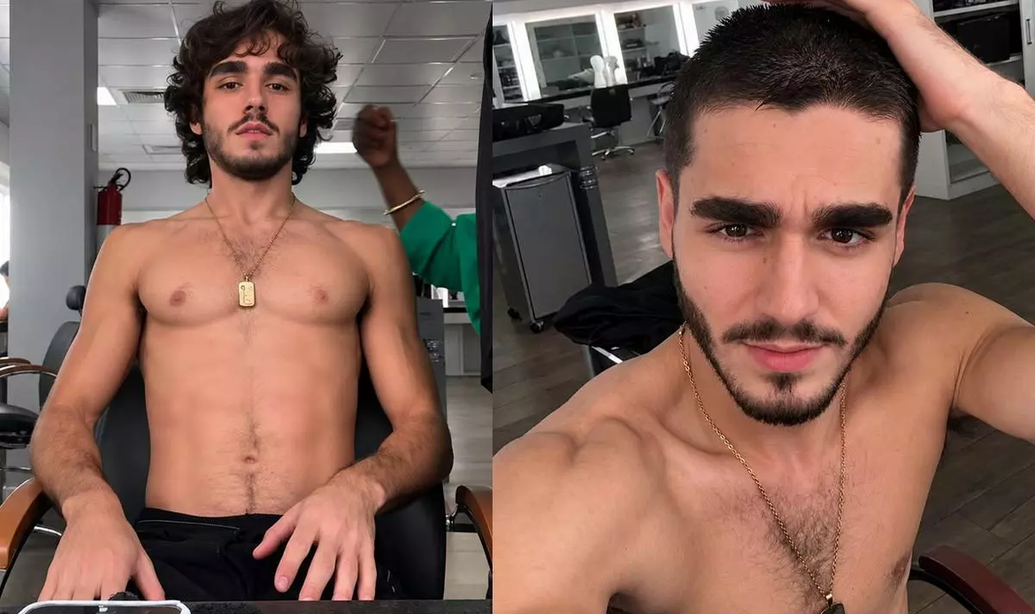 Xande Valois raspa o cabelo, exibe corpo sarado e web reage: “Que delícia” 46 Xande Valois raspa o cabelo, exibe corpo sarado e web reage: “Que delícia”