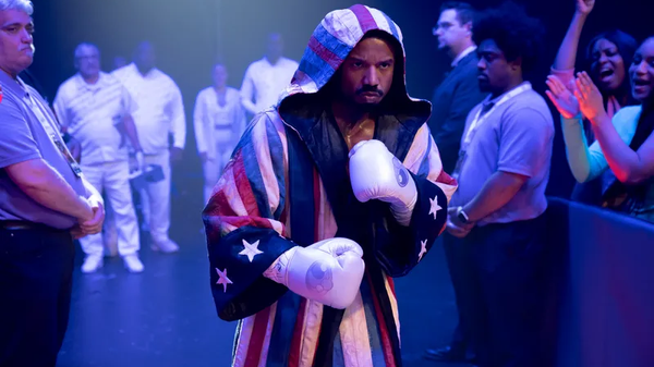 Homem invade gravação de filme com Michael B. Jordan e ameaça equipe com faca em Nova York 1 Michael B. Jordan em "Creed III" - Foto: Divulgação/Warner Bros.