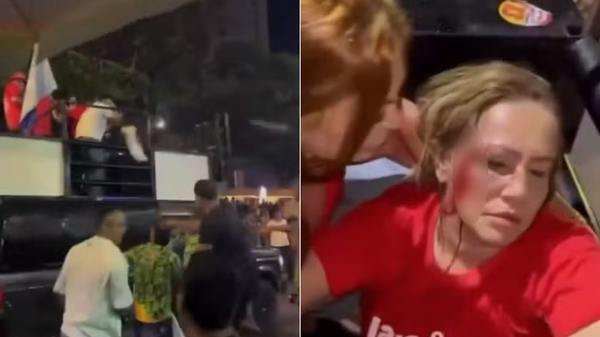 Vereadora Iara Pimentel é agredida durante ato em Minas Gerais e é socorrida pelo Samu