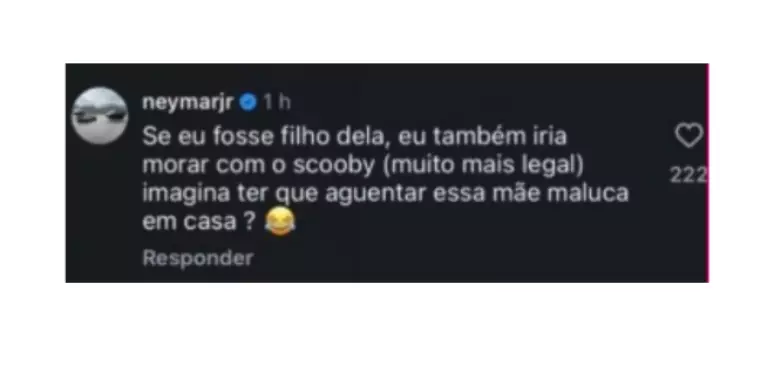 Neymar chama Luana Piovani de “mãe maluca” em meio a nova polêmica com Bruna Biancardi 46 Neymar chama Luana Piovani de “mãe maluca” em meio a nova polêmica com Bruna Biancardi