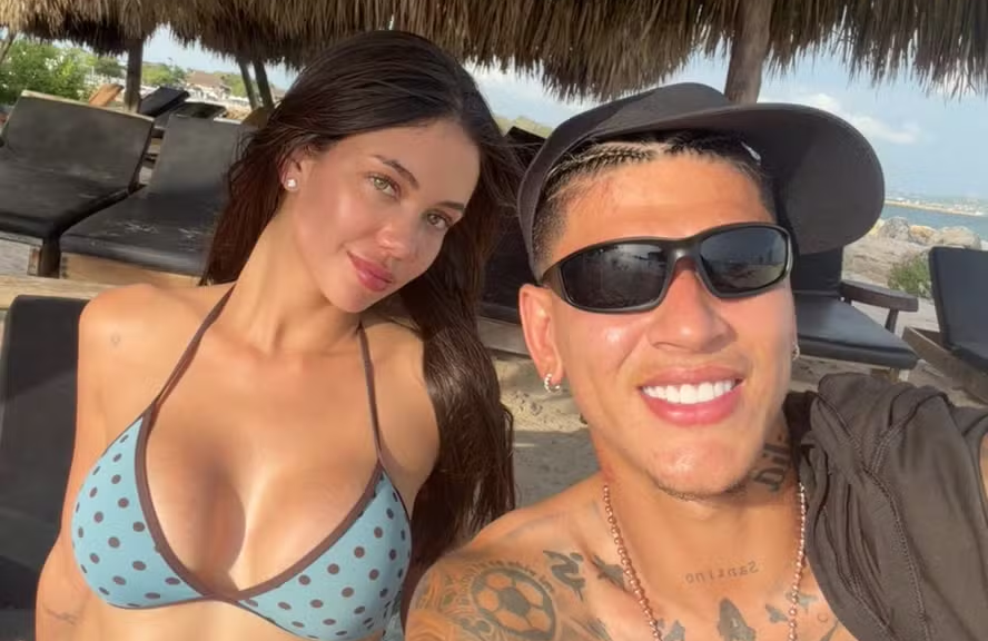 Carrascal assume romance com modelo mineira e publica primeiras fotos do casal