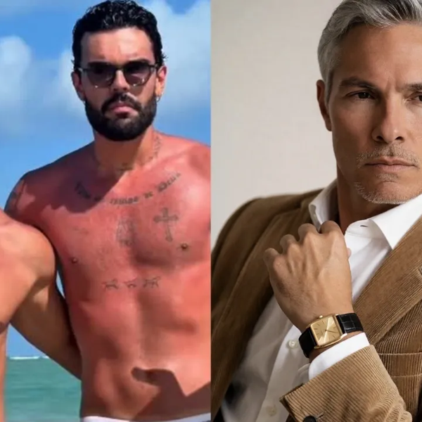 Sogro de Luan Pereira impressiona aos 62 anos com físico definido; veja comparação