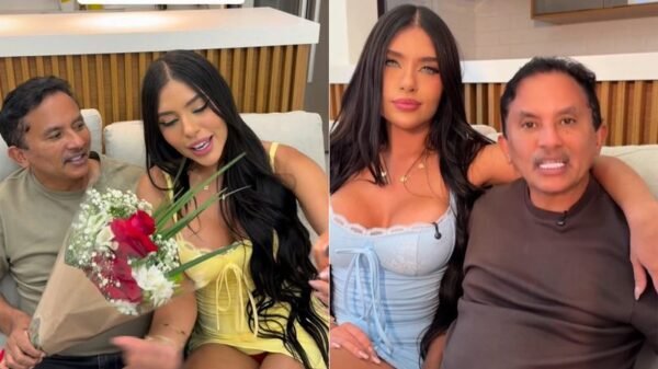 Manoel Gomes surge em clima de romance com influenciadora conhecida como “Megan Fox brasileira”