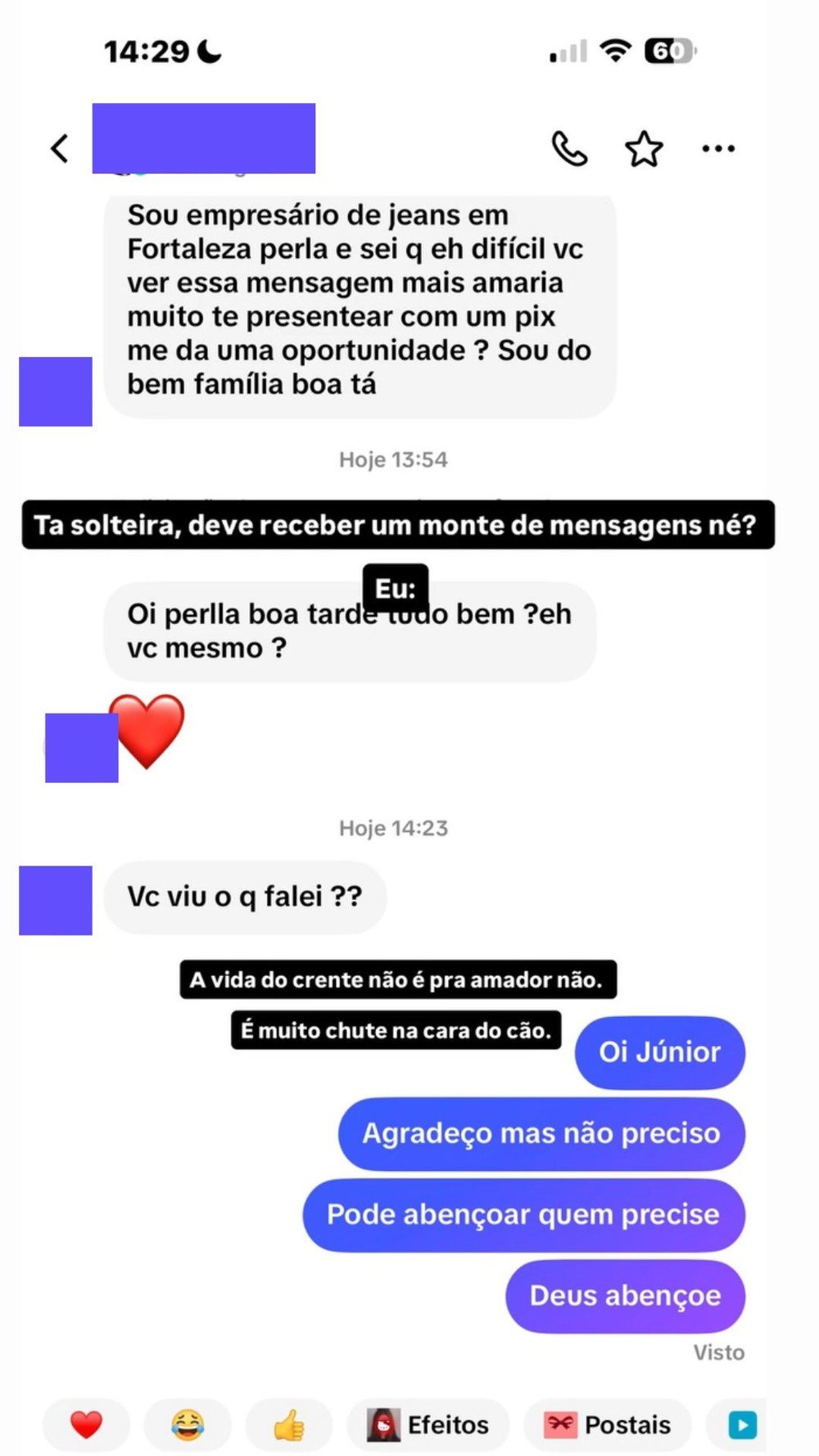 Solteira, Perlla recusa Pix oferecido por empresário nas redes sociais 47 Solteira, Perlla recusa Pix oferecido por empresário nas redes sociais