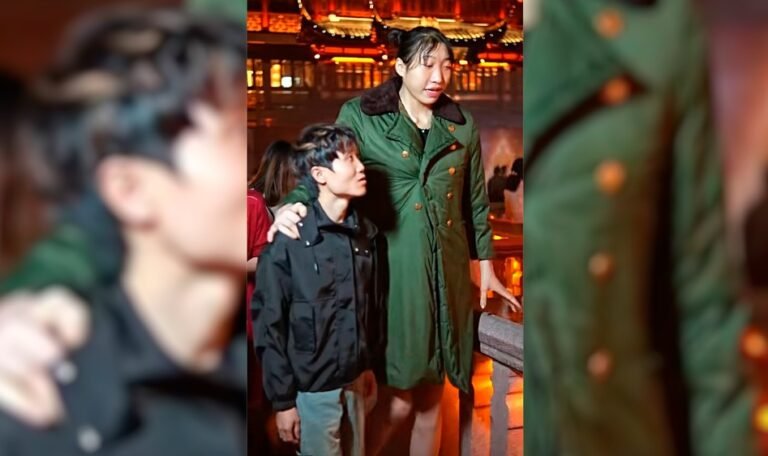 Influenciadora chinesa de 2,18 metros morre aos 26 anos após complicações de saúde